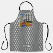 Fuyu Japanisch Wintersaison Kunst Schürze (Vorderseite)