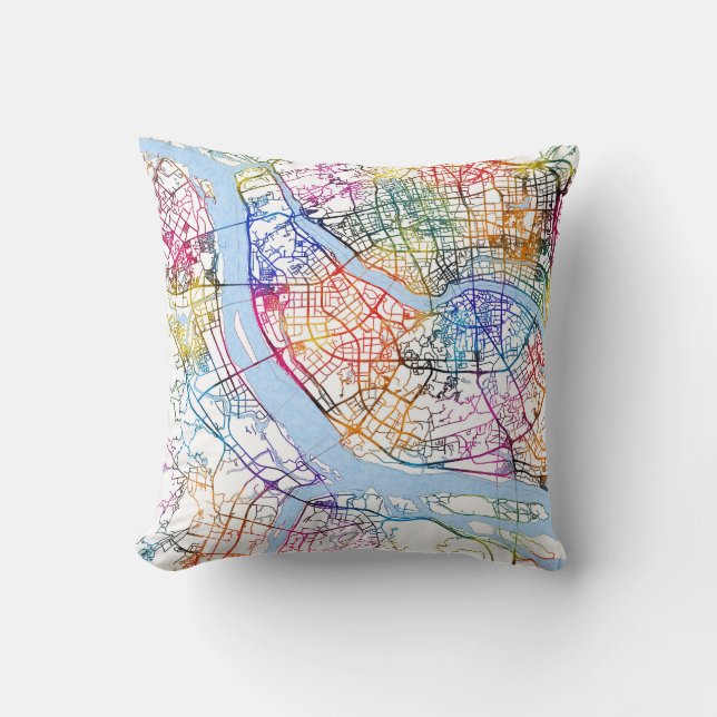 Fuzhou China Kissen (Vorderseite)