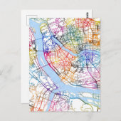 Fuzhou China Postkarte (Vorne/Hinten)