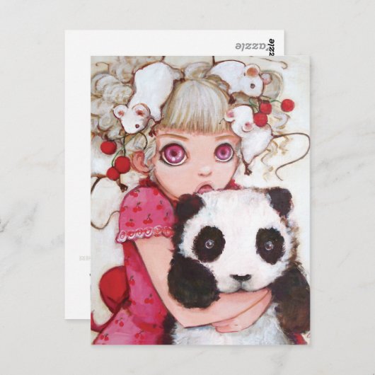 Fuzz Postcard Frucht Postkarte (Vorne/Hinten)