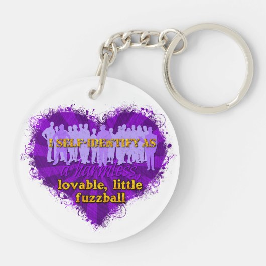 fuzzball schlüsselanhänger (Rückseite)