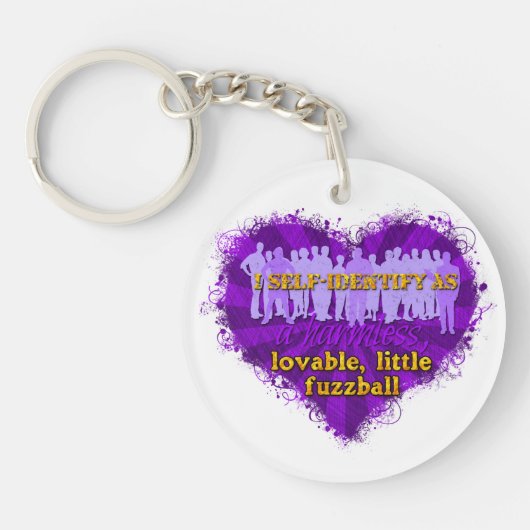 fuzzball schlüsselanhänger (Vorderseite)