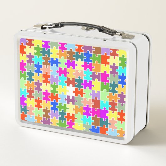 Fuzzle Metal Lunch Box (Rückseite)