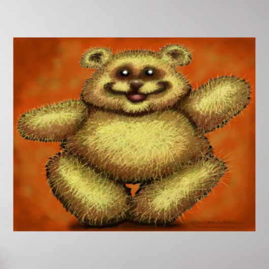 Fuzzy Bären Poster (Vorne)
