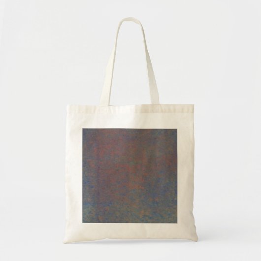 Fuzzy Blue Shopping Bag Design. Tragetasche (Vorne)