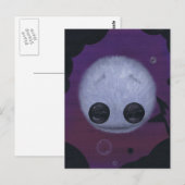 Fuzzy Bubble Postcard Postkarte (Vorne/Hinten)