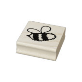 Fuzzy Bumblebee Rubber Briefmarke Gummistempel (Stempel)
