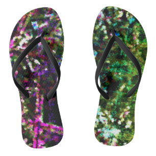 Fuzzy Chaos Badesandalen