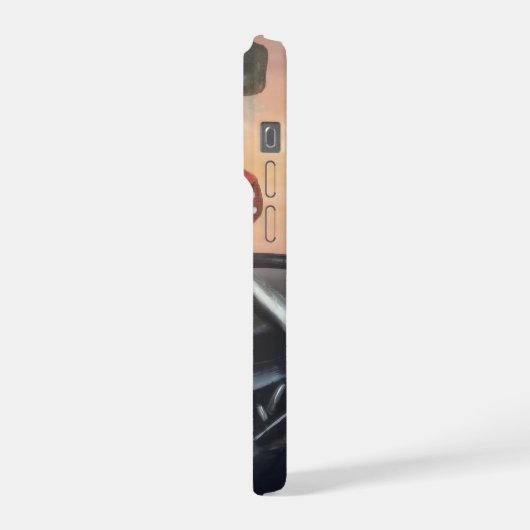 Fuzzy Dice iPhone Hülle (Linke Seite)