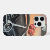 Fuzzy Dice iPhone Hülle (Rückseite (Horizontal))