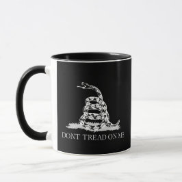 Fuzzy Express® Classic Gadsden Flag Schwarz Tasse