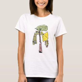 Fuzzy Express® Gzilla Tree Woman T-Shirt