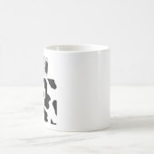Fuzzy Express® Kuh Animal Print Kaffeetasse (Mittel)