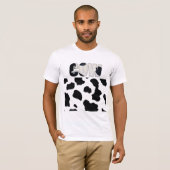 Fuzzy Express® Kuh Animal Print T-Shirt (Vorne ganz)