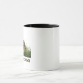 Fuzzy Express® Modern Gadsden Flag Schwarzweiß Tasse (Zentrum)