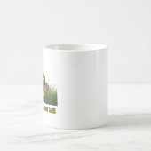Fuzzy Express® Modern Gadsden Flag Weiß Kaffeetasse (Mittel)