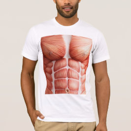 Fuzzy Express® Muscle Body Anatomie T-Shirt