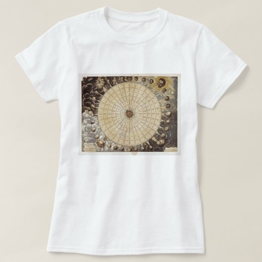 Fuzzy Express® Old Anemograph Chart Woman T-Shirt (Design vorne)