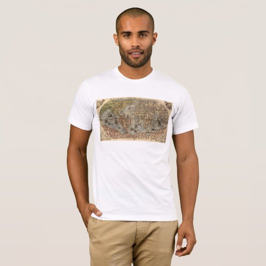 Fuzzy Express® Old Map #2 T-Shirt (Vorne ganz)