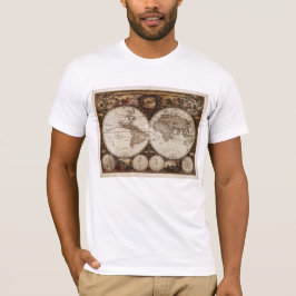 Fuzzy Express® Old Map #4 T-Shirt