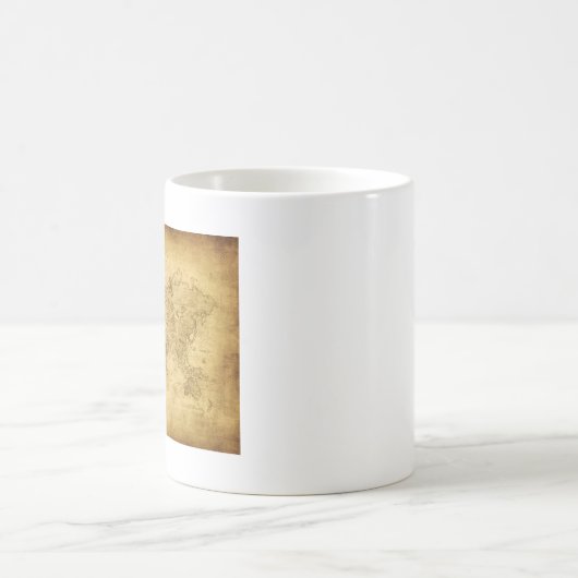 Fuzzy Express® Old Map Kaffeetasse (Mittel)