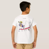 Fuzzy Express® Ops Gzilla Test 2 Angles Kind T-Shirt (Schwarz voll)