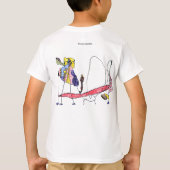 Fuzzy Express® Ops Gzilla Test 2 Angles Kind T-Shirt (Rückseite)