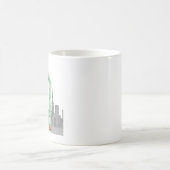 Fuzzy Express® Ultra-Wurm Gzilla Rhino Kaffeetasse (Mittel)