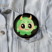 Fuzzy Friendly Monster Kreatur Button (Beispiel)