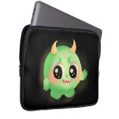 Fuzzy Friendly Monster Kreatur Laptopschutzhülle (Vorne Rechts)