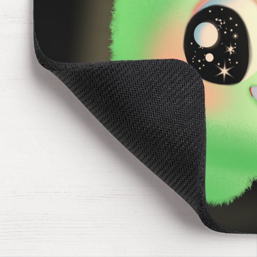 Fuzzy Friendly Monster Kreatur Mousepad (Ecke)