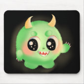 Fuzzy Friendly Monster Kreatur Mousepad (Vorne)
