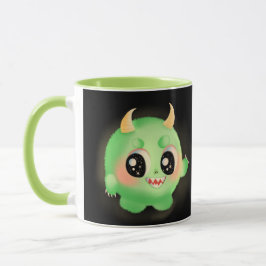 Fuzzy Friendly Monster Kreatur Tasse