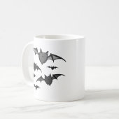Fuzzy Gray Bats Kaffeetasse (Vorderseite Links)