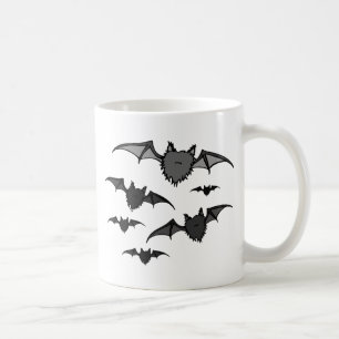 Fuzzy Gray Bats Kaffeetasse