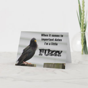 Fuzzy Headed Bird Karte
