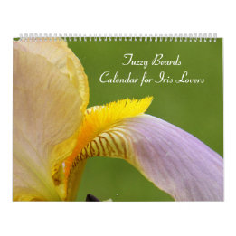 Fuzzy Iris Beards Blume Fotokalender Kalender