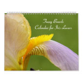 Fuzzy Iris Beards Blume Fotokalender Kalender (Titelbild)