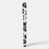 Fuzzy Leopard Druck – Wild Chic Handyhülle Case-Mate iPhone Hülle (Rückseite / Links)