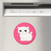 Fuzzy Little Ding Magnet (In Situ (Geschirrspüler))