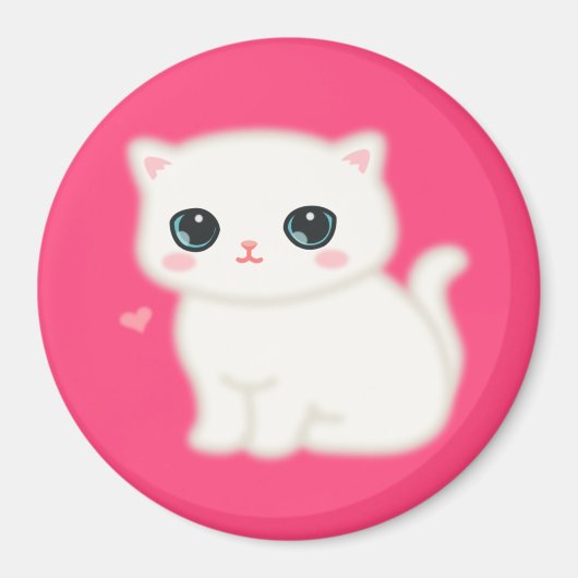 Fuzzy Little Ding Magnet (Vorne)