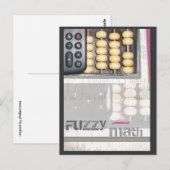 Fuzzy Math Postkarte (Vorne/Hinten)