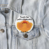 Fuzzy Monster Cartoon Character Button (Beispiel)