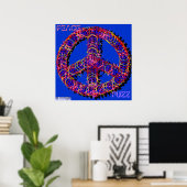 Fuzzy Peace Poster (Heimbüro)