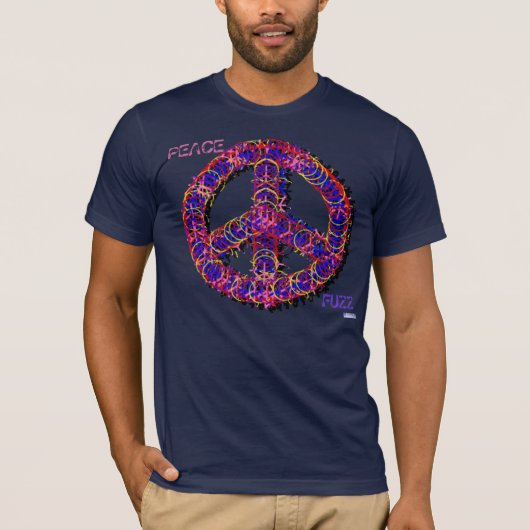 Fuzzy Peace Shirt (Vorderseite)