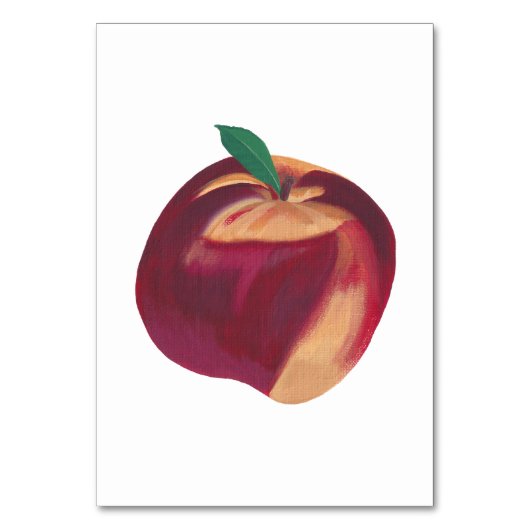 Fuzzy Peach, Adjektive Lesekarten Tischnummer (Vorderseite)