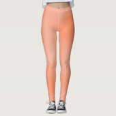 Fuzzy Peach Leggings (Vorderseite)