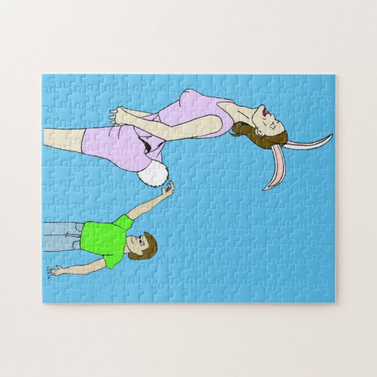 Fuzzy-Puzzle Puzzle (Horizontal)