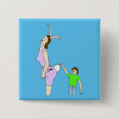 Fuzzy-Taste Button (Vorderseite)