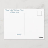 Fuzzy White Tails Deer Fawn /Grüße Postkarte (Rückseite)